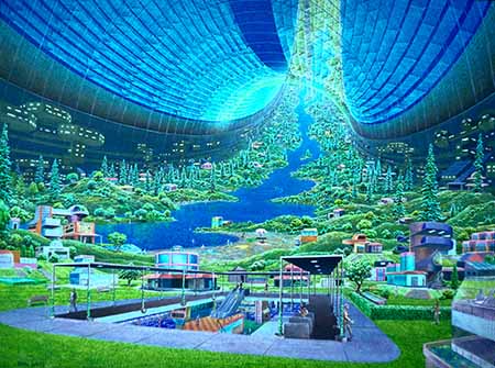 Η διαστημική κιβωτός θα προσομοιώνει το περιβάλλον της Γης Η διαστημική κιβωτός θα προσομοιώνει το περιβάλλον της Γης